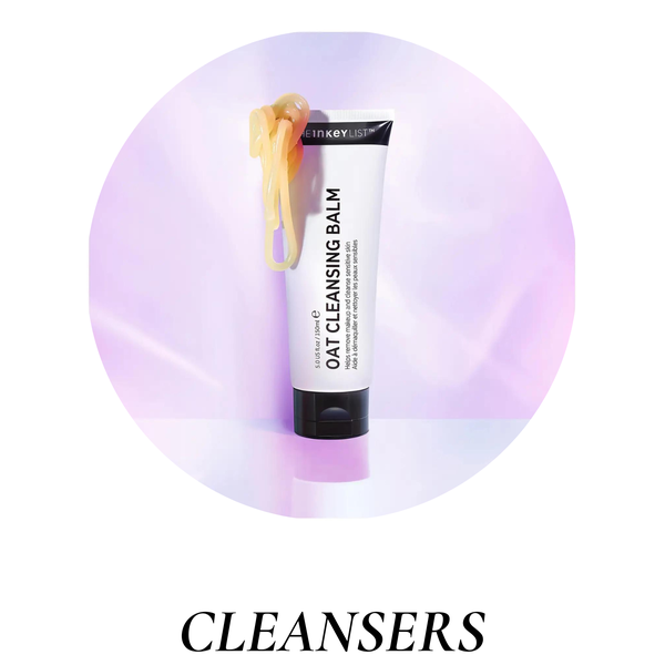 inkey list cleansers