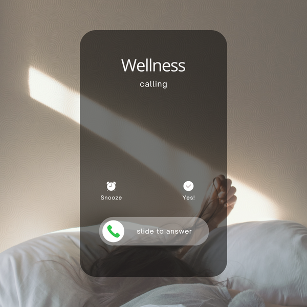 Wellness calling, slide to answer.Visit @eon_longevity Instagram
