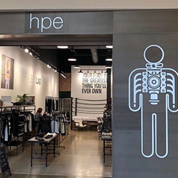 HPE US shop front featuring our Motorman logo