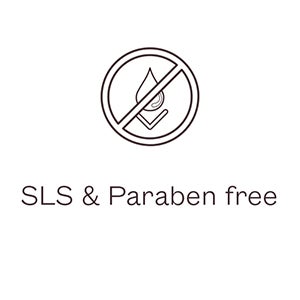 SLS & Paraben free
