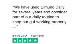 We have used bimuno daily for several years and consider part of our daily routine keep our gut working properly... Bimuno Subscription