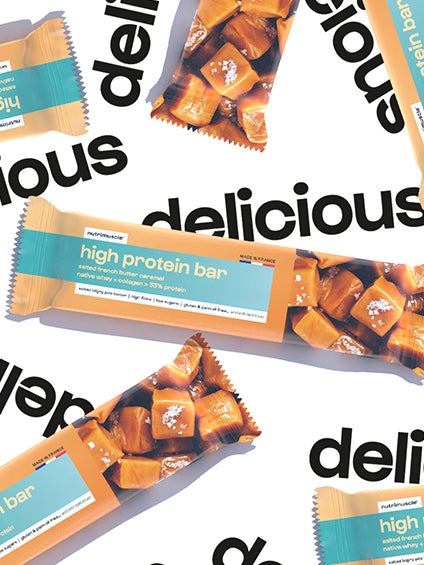 salted caramel protein bar, visit our instagram