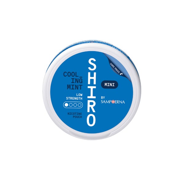 SHIRO slim cooling mint medium