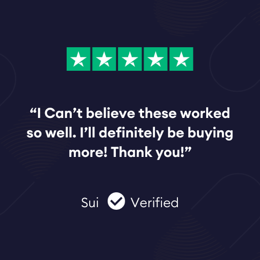 I can't believe these worked so well. I'll definitely be buying more! thank you!