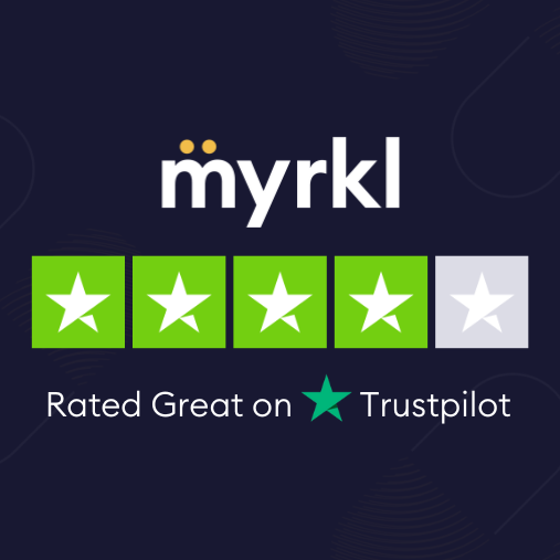 Myrkl. rated great on trustpilot