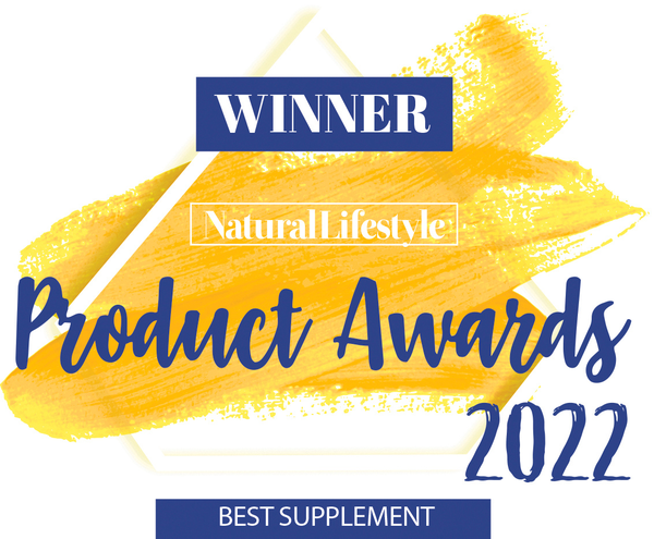 Winner. Natural lifestyle. Product awards 2022. Best supplement.