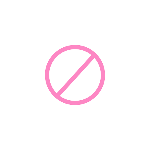 Pink icon of a cross