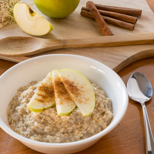 An image of Celebrity Slim Apple and Cinnamon Porridge