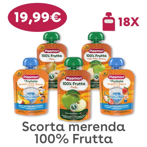 Scorta Merenda - Pouch 100% Frutta