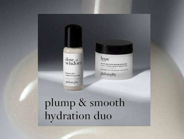 philosophy Serums & Treatments Dose of Wisdom Bouncy Skin Reactivating Serum 30ml NEW IN! Innovative serum with patented vitality booster molecule grafted hyaluronic acid molecule gratfted vitamin C