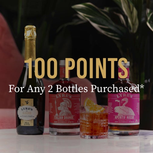 100 POINTS: For Any 2 Bottles Purchased*