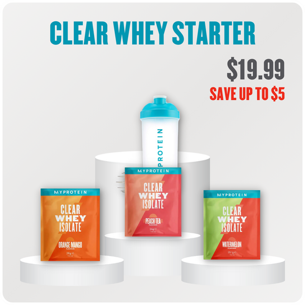 Clear Whey Isolate Starter Pac