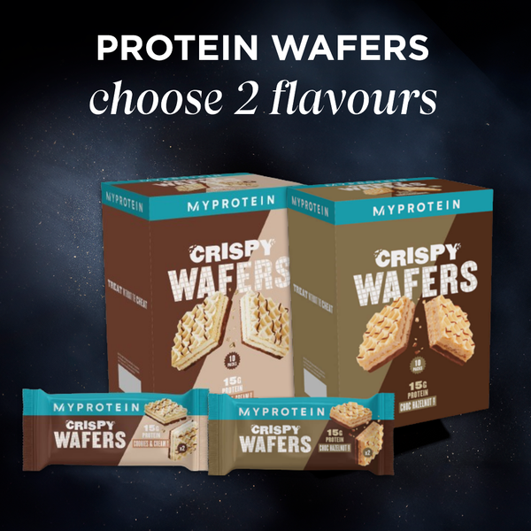 Crispy Protein Wafers Twin Pack 