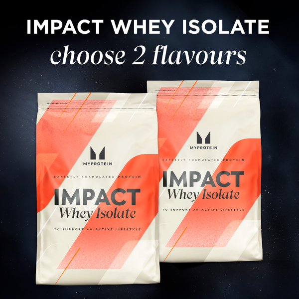 Impact Whey Isolate Twin Pack 