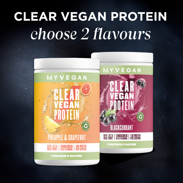 Twin Pack Clear Vegan