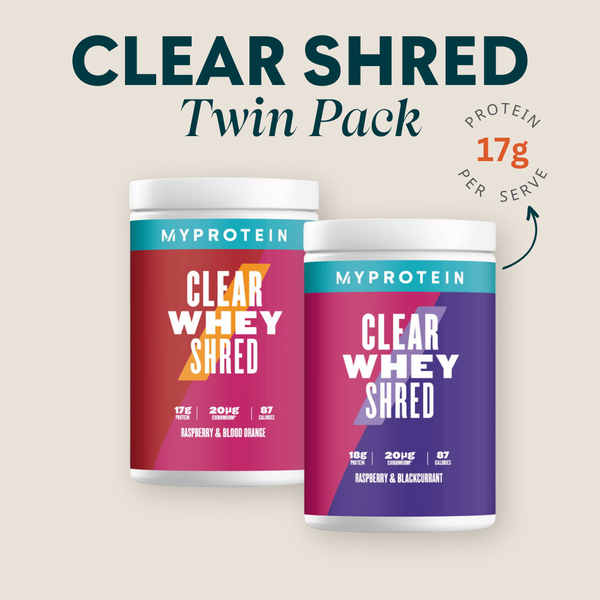Twin Pack Clear Whey Shred