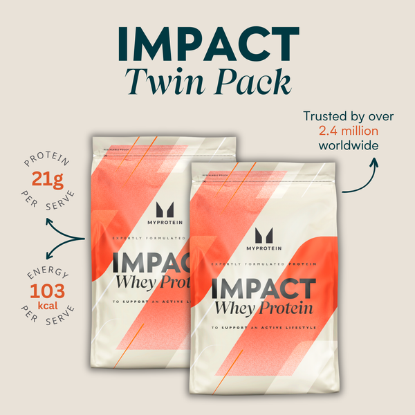 Impact Whey Protein Twin Pack