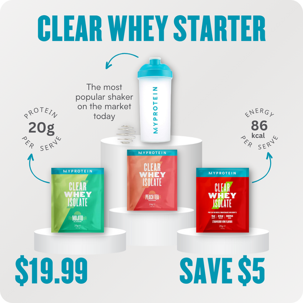 Clear Whey Isolate Starter Pac