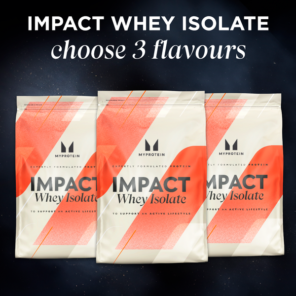 Impact Whey Isolate Triple Pack