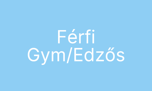 Férfi Edzős ruházat