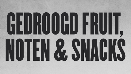 Gedroogd Fruit, Noten & Snacks