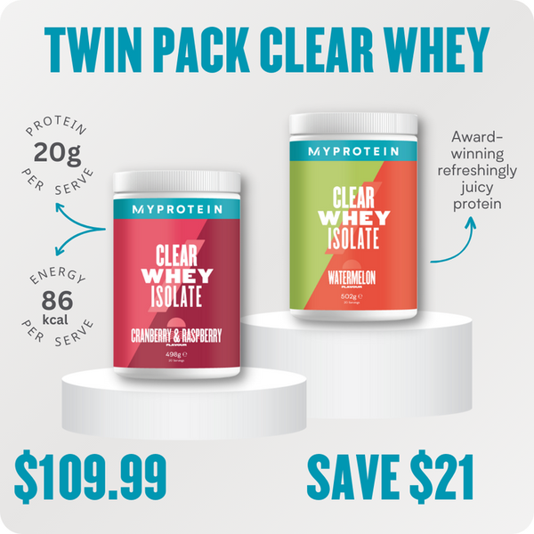 Clear Whey Isolate Twin Pack