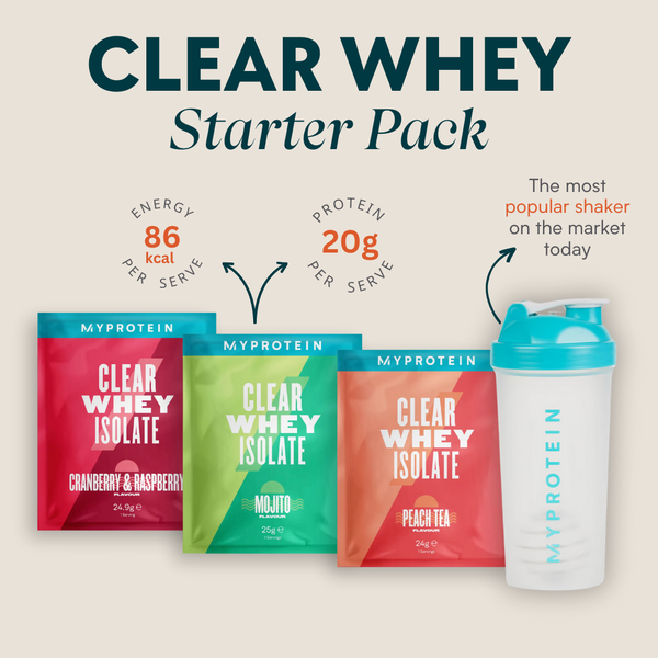 Clear Whey Isolate Starter Pack