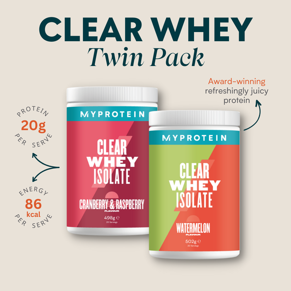 Clear Whey Isolate Twin Pack