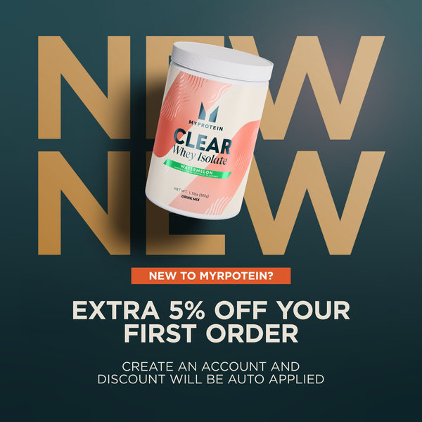 New Customer extra 5% off
