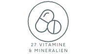 27 Vitamine und Mineralien