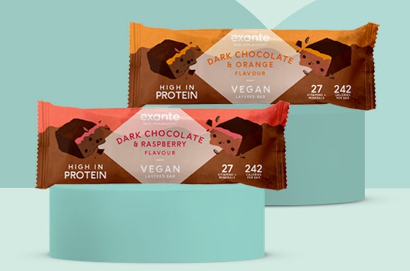 Plant-Based Protein made simple with our Vegan Layered Bar