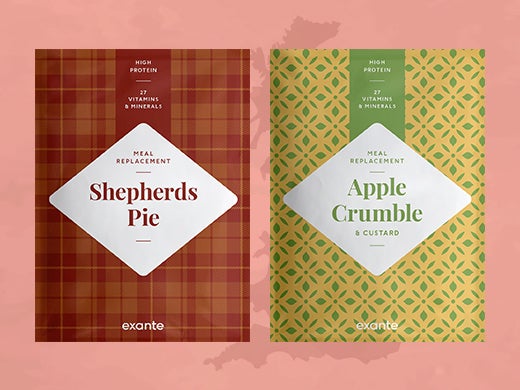 Shepherd's Pie and apple crumble dessert