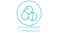 27 vitaminas y minerales