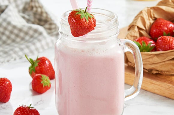 Batido de Fresa Dieta Exante