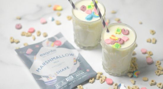 Marshmallow Milk Cereal Shake