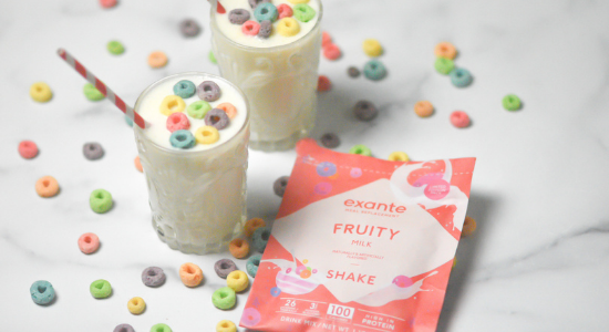 Fruity Milk Cereal Shake