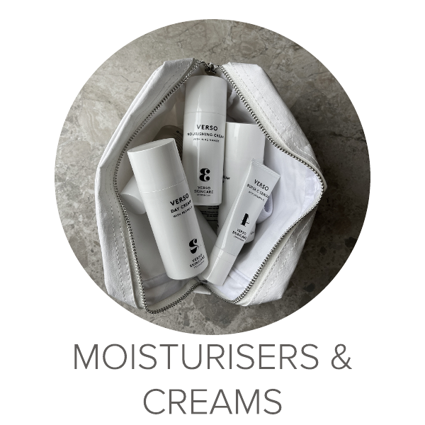 Verso moisturiser and creams