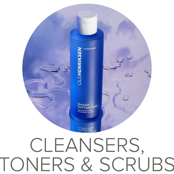 Ole Henriksen Cleansers, Toners, Scrubs