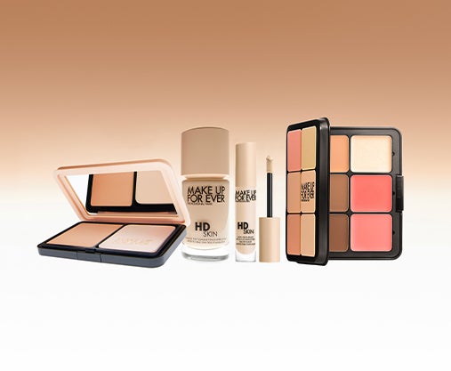 Ultra HD Foundation & Blush Palettes Kit by MAKE UP FOR EVER