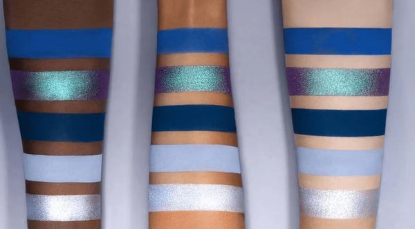 Master the ‘blue beauty’ makeup trend