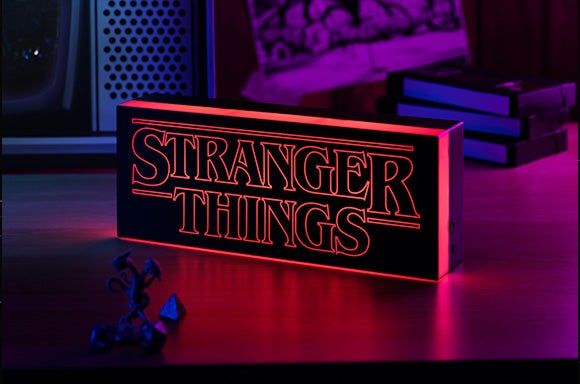 Stranger Things Logo Light