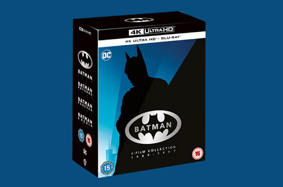Batman 4-Film Collection 4K Ultra HD Boxset