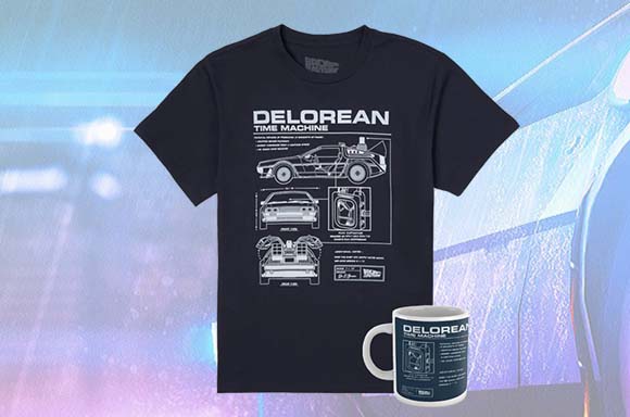 BACK TO THE FUTURE T-SHIRT & MUG BUNDLE