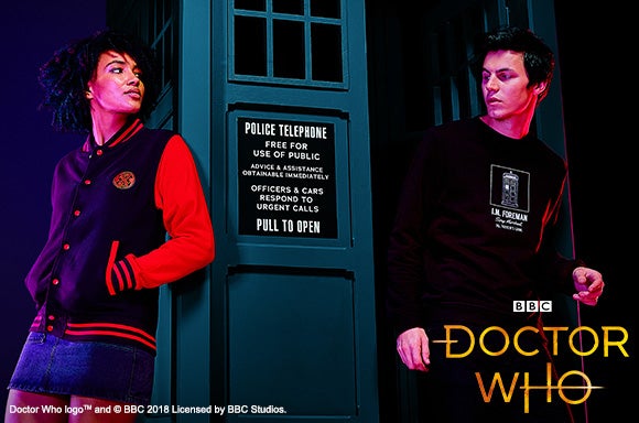 30% auf Doctor Who Kleidung