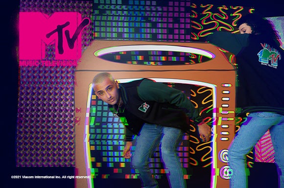 MTV LOGO Collegejacke