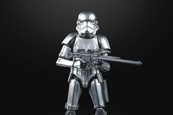 Hasbro Star Wars The Black Series Carbonized Metallic Stormtrooper Action Figur