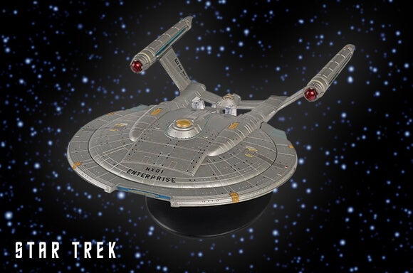 Star Trek Die Cast USS Enterprise NX-01 Starship