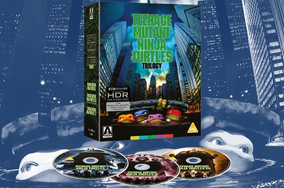TEENAGE MUTANT NINJA TURTLES 4K TRILOGY