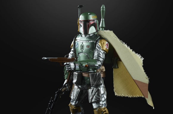 Hasbro Star Wars The Black Series Carbonized Metallic Boba Fett Action Figure