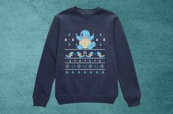 Pokemon Charmander Christmas Sweatshirt